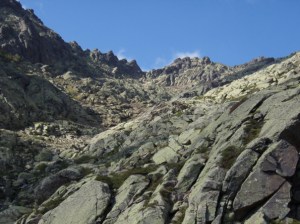 Klim naar de Bocca Minuta 