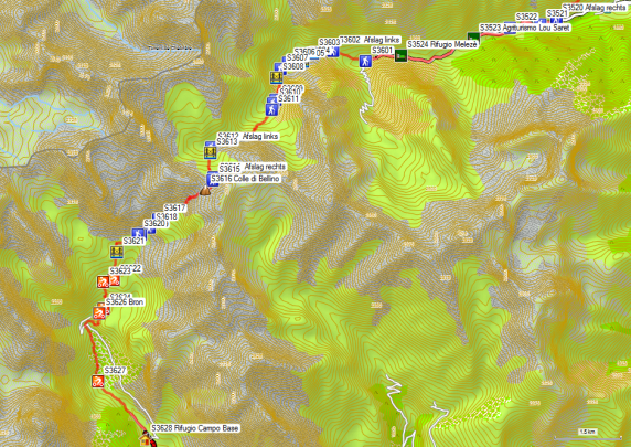 Dag 36 Rifugio Melezè - Campo Base