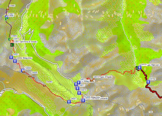 Dag 40 Sant'Anna di Vinadio - Rif Malinvern