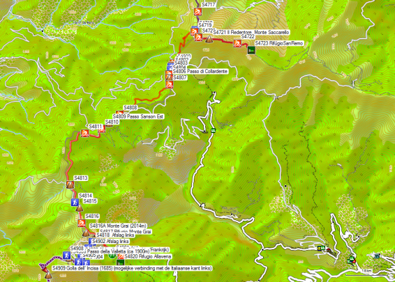 Dag 48 Rif San Remo - Colla Melosa