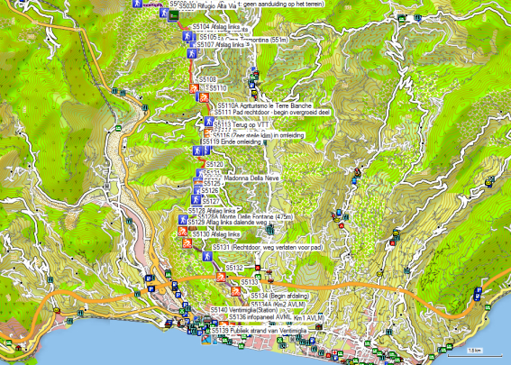 Dag 51 Rif Alta Via - Ventimiglia