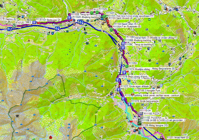 11 Chambave – Verrès (centrum)