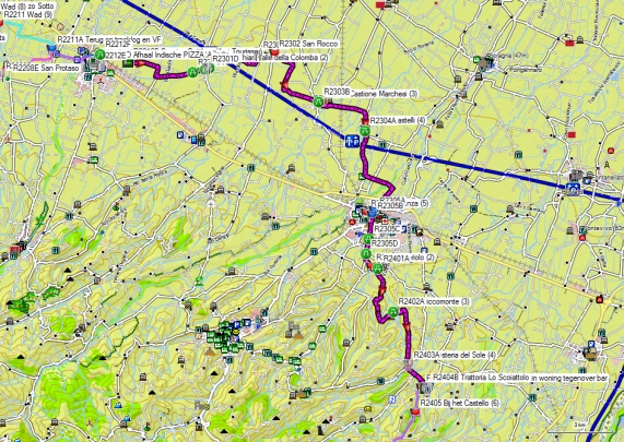 Dag 23-24 Fiorenzuola d’Arda – Fidenza - Costamezzana