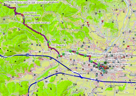 Dag 34 Valpromaro – Lucca