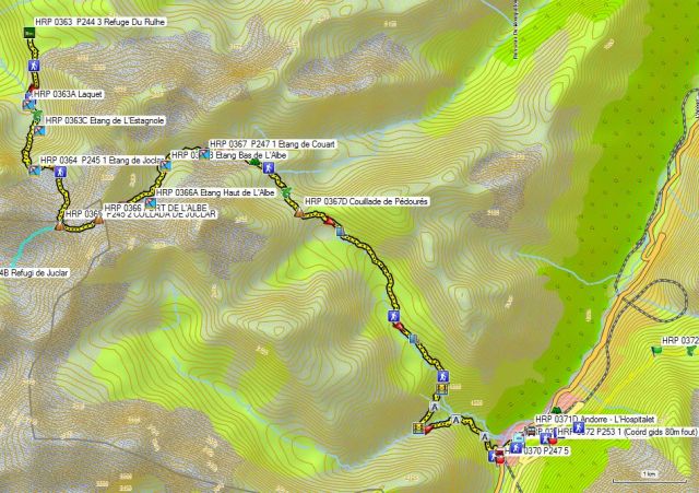 Dag HRP35 REF DU RULHE - HOSPITALET