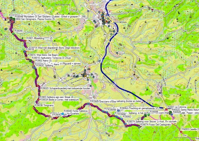 Dag 39 San Gimignano – Abbadia Isola