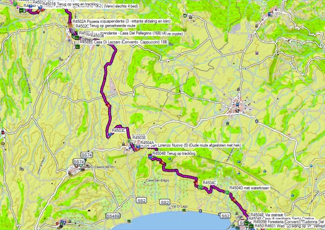 Dag 45 Proceno – Acquapendente – Bolsena