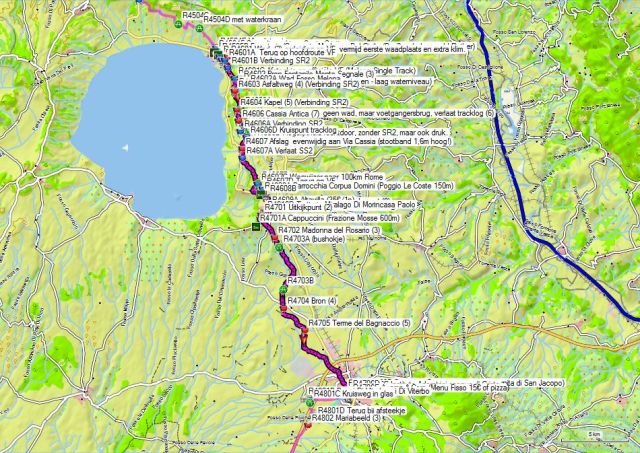 Dag 46-47 Bolsena – Montefiascone - Viterbo